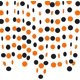 thumbnail image 1 of Guirnalda de puntos de Halloween de color naranja y negro: decoraciones para fiestas de Halloween, cintas de Halloween, 4 m, 1 of 5