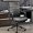 Matte Black, variant on Office Desk Chair Leather, Conference Room Chairs with Wheels, Modern Executive Office Chairs Adjustable Height, Ergonomic Swivel Rolling Ribbed Computer Chair(Matte Black)