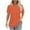 Orange, variant on Uaswgudfs Red Tops for Women Short Sleeve Crew Neck Shirt Summer Soft Fashion Tshirts Casual Blouse