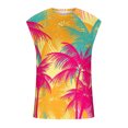 thumbnail image 4 of IROINNID Round Neckline Tank Tops For Men Sleeveless Sports Tank Tops Vest Pullover Graphic Print Tops, 4 of 5