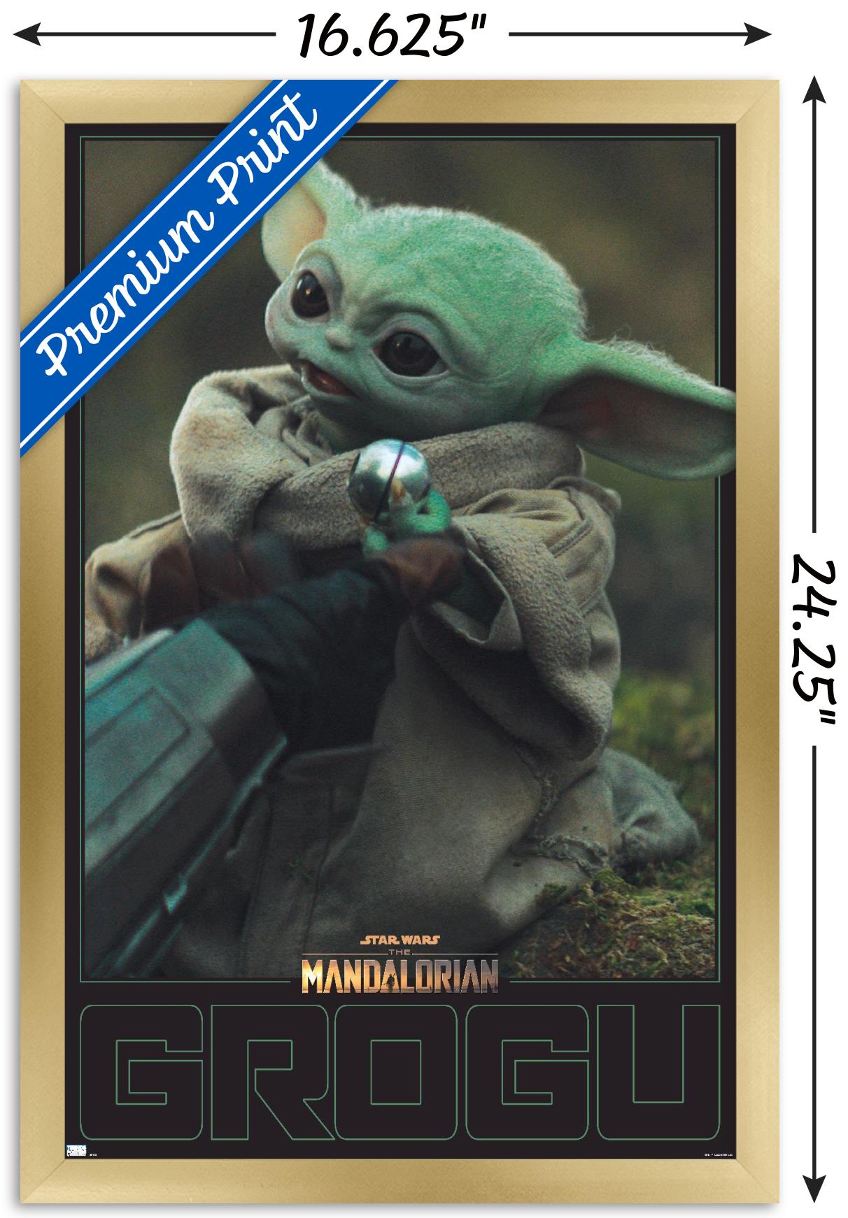 Star Wars The Mandalorian Season 2 - Grogu Wall Poster, 14.725" x 22.375", Framed - image 3 of 5