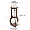 thumbnail image 4 of MIYIOKON 600ml Drip Coffee Tower, Retro Coffee Maker, Iced Coffee Cold Brew Drip Tower, for 6-8 Cup, 4 of 17
