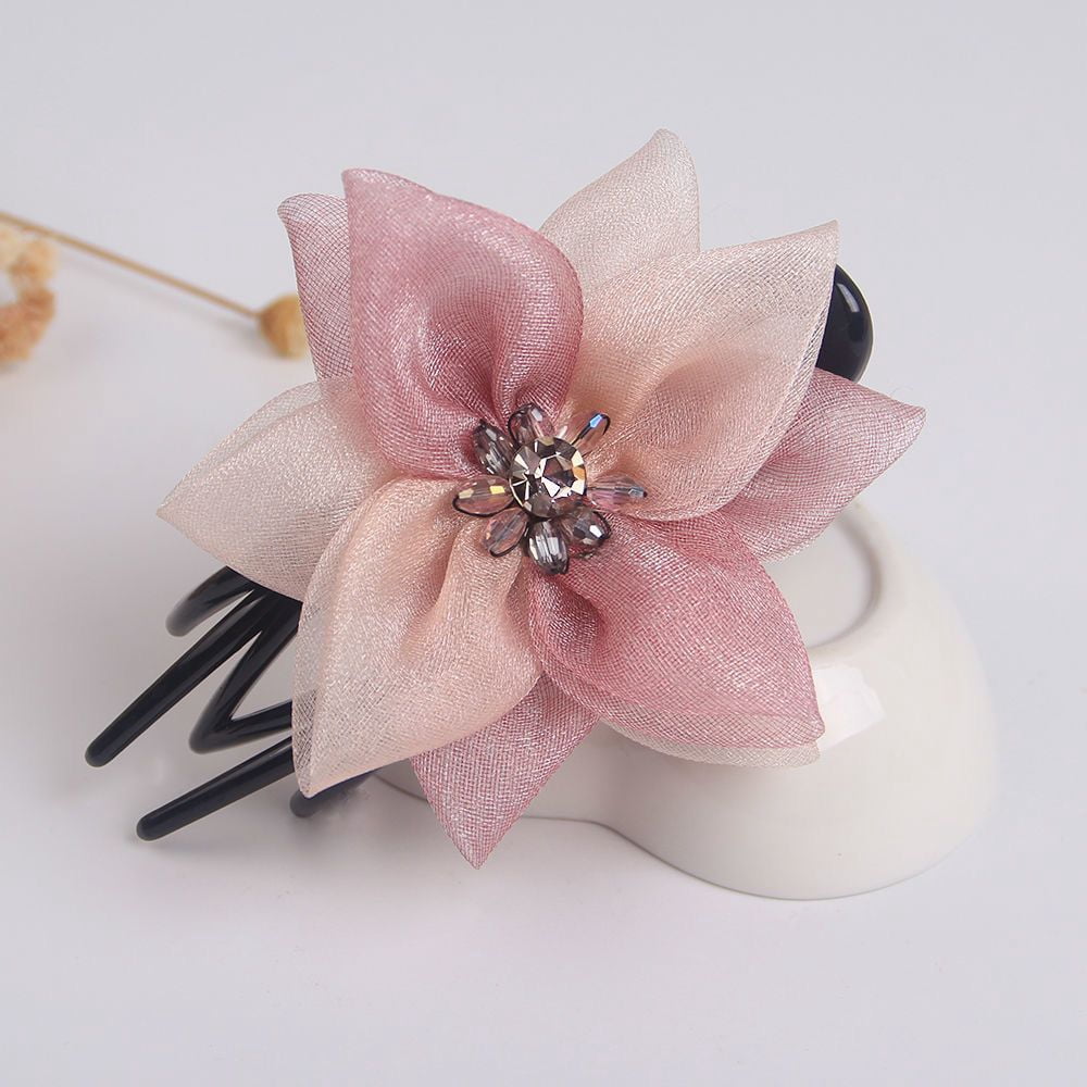 EKE Women’s Hair Clip Vintage Retro Back-Wear Elegant Hair Accessory with Fashion Texture