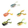 thumbnail image 4 of Toystoory Cebo en forma de rana, atractivo, reutilizable, aparejos, cebos, biónico, vívido, práctico, señuelo de pesca, agua salada, lago de Pescar Tipo-04, 4 of 6