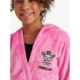 thumbnail image 3 of Justice Girls x Nascar Jacquard Fleece Robe with Long Sleeves, Sizes 5-18, 3 of 4