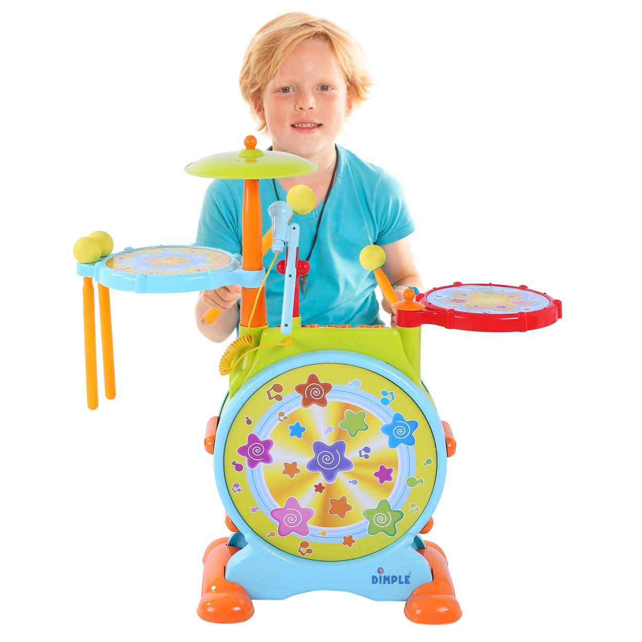  Dimple Kids Handheld Musical Electronic Toy Guitar for