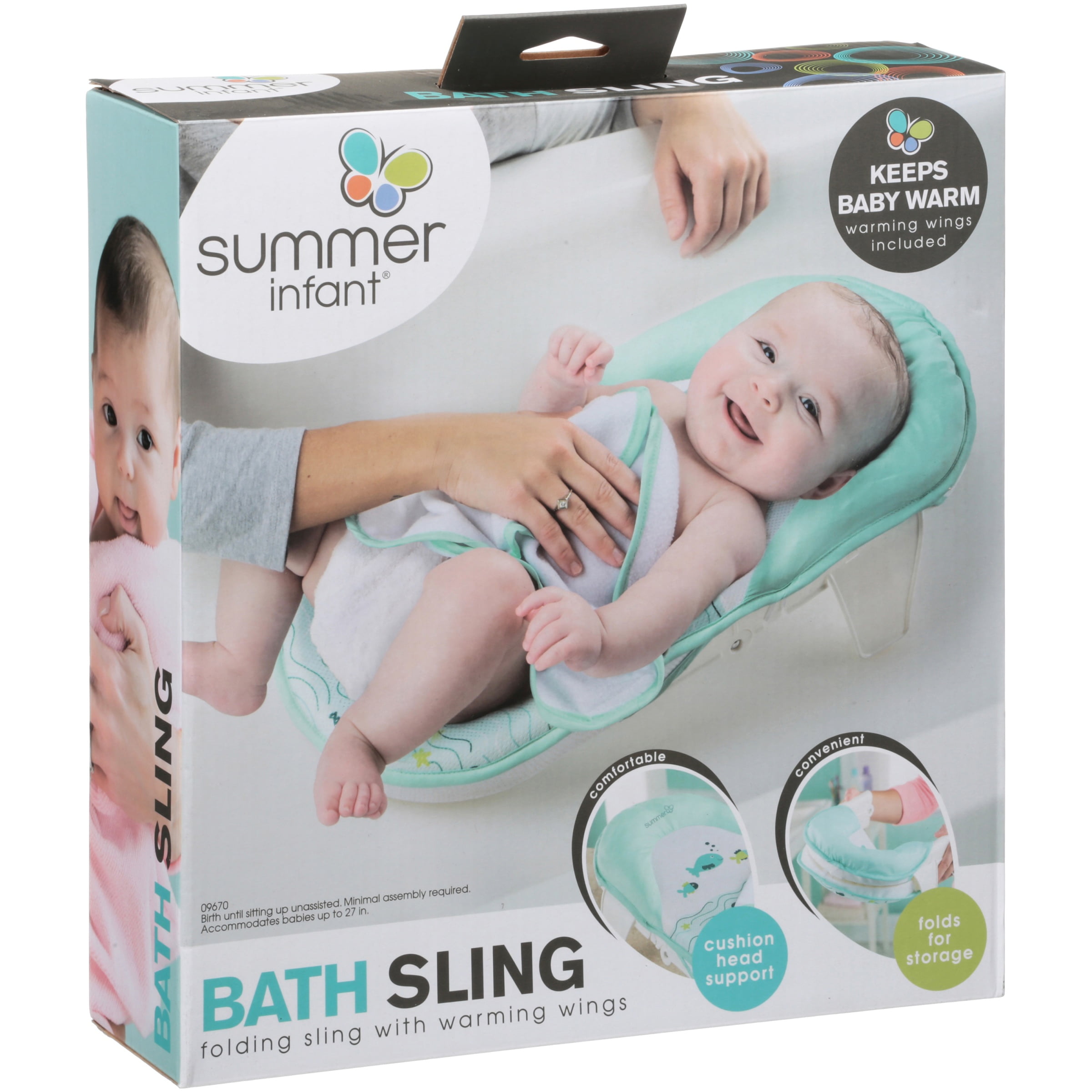 summer infant folding bath sling
