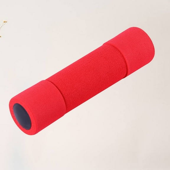 LABRIMP 1Pcs Soft Coated Dumbbells for Ladies Home Building Arm Rows 6.5x1.6x1.6in