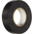 10 Pack Black Electrical Tape, Large Rolls, Each 3/4Inch Wide and Full