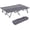 Grey, variant on Yuanmin 2 Person Folding Camping Cot for Adults, 50" Extra Wide Outdoor Portable Sleeping Cot with Carry Bag, Elevated Camping Bed, Beach Hiking, Grey