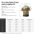 thumbnail image 5 of Logiee American Flag Rose Garden Print Men's Button Down Shirts Short Sleeve, Summer Beach Shirts,Vacation Wedding Shirts,Men's Casual Button-Down Shirts with Pocket-Medium, 5 of 5