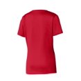 thumbnail image 6 of Sport-Tek Ladies PosiCharge Tough Tee-S (Deep Red), 6 of 6