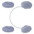 thumbnail image 1 of Mini atrezos para fotografía de bebés, juego de auriculares con zapatilla para bebé, accesorios de fotografía infantil, accesorios de fotografía recién nacido, máxima comodidad, 1 of 8
