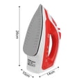 thumbnail image 3 of Iron, Reservoir Steam Iron, Press Function, Ceramic Soleplate, 3 of 5