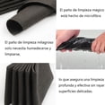 thumbnail image 3 of Paños de Limpieza de Microfibra, 5 Piezas Paño de Limpieza Mágico Engrosado, Paños de Limpieza Súper Absorbentes, Trapos de Cocina, Paños de Microfibra para Ventana, Coches, 3 of 4