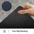 thumbnail image 2 of Kitchen Mat Set of 2 Non Slip Waterproof Kitchen Rugs, Washable Low Profile Floor Mats 17"x28" + 17"x48", Oriental Medallion Soft Mats for Sink, Laundry Room & Entryway, 2 of 6