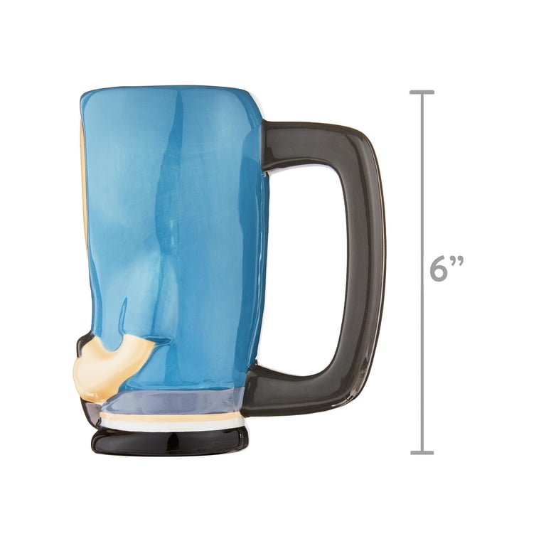 Gimex Blue Portavasos Cup Holder Clip - Table Clip Holder For Drinks, Camping, Garden Chairs