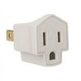 thumbnail image 4 of Maximm 2 Prong to 3 Prong Adapter, Ground Lifter Plug and Outlet Converter Turns Any 2 Prong Outlet Into a 3 Prong Outlet, 5 Pack, White, UL and ETL Listed, 4 of 6