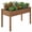 Brown, variant on EDX Wooden Raised Garden Bed, Outdoor Planter Box Kit for Vegetables, Flowers and Herbs)Gray)