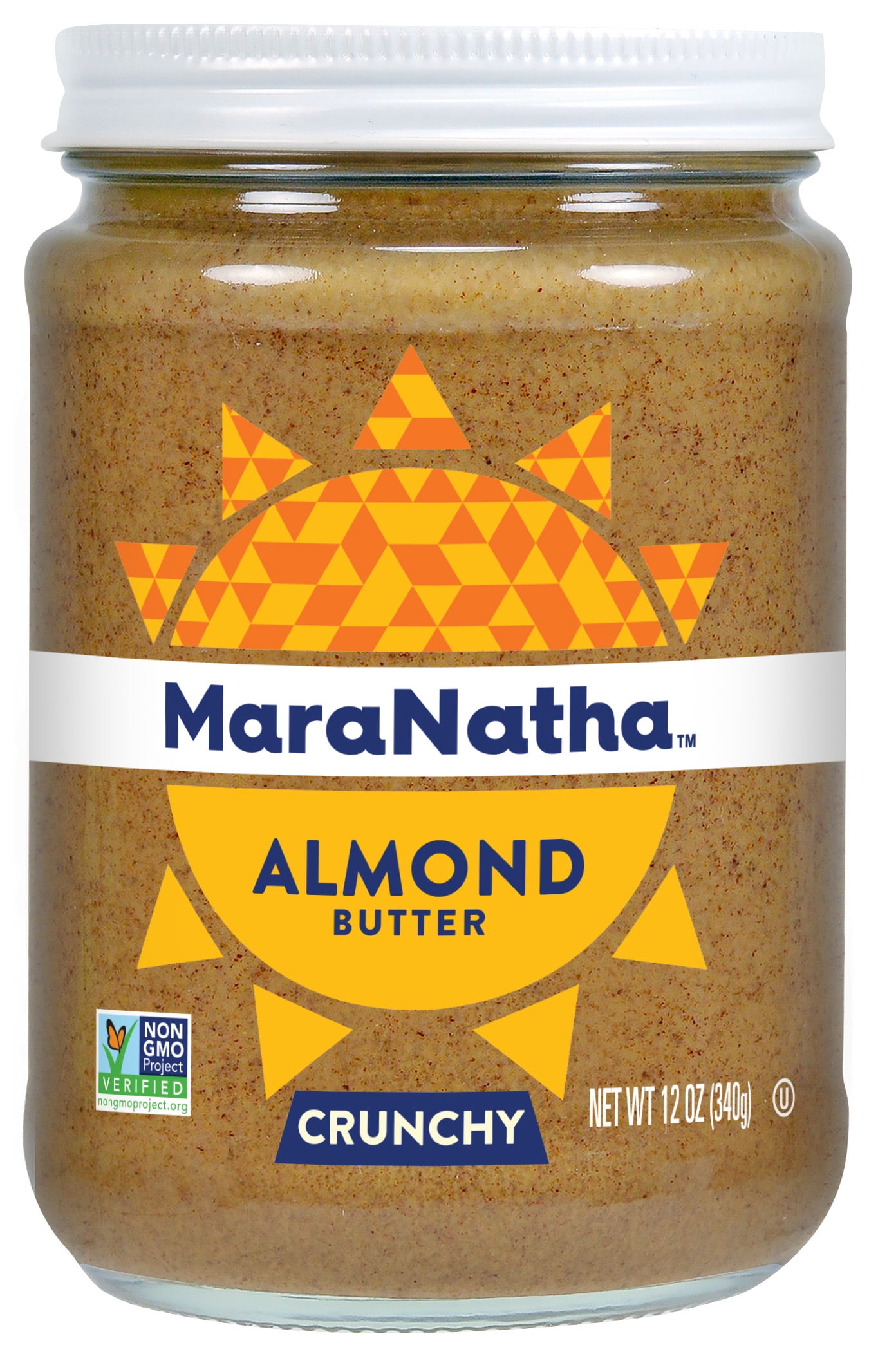 MaraNatha No Stir Crunchy Almond Butter, 12 Oz Jar