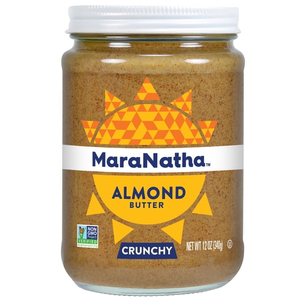 MaraNatha No Stir Crunchy Almond Butter, 12 Oz Jar