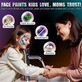 thumbnail image 4 of Kit de Pintura Facial Fenmay 36 Colores XL con Plantillas y Libro para Niños, 4 of 8