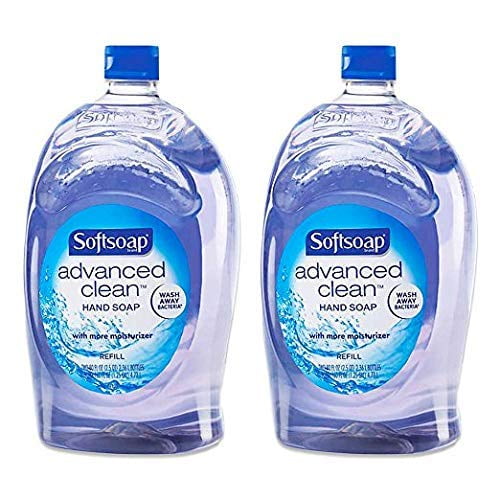 Softsoap Clear Hand Soap Refill 80 Ounce Bottle (2 Pack)