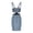 Blue, variant on PuLe Summer Dress Sexy Denim Bodycon Dress One Piece Cut Out Sleeveless Jean Mini Dresses