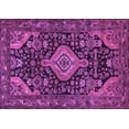 thumbnail image 1 of Ahgly Company Indoor Rectangle Persian Purple Traditional Area Rugs, 5' x 7', 1 of 4
