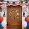 thumbnail image 4 of Patriotic Red White and Blue Vine for Independence Day - 4th of July Garland Patriotic Garland for Mantle Table Centerpiece, 250th Anniversary Memorial Hanging Decor, 4 of 7