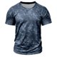 thumbnail image 5 of Camiseta de Cuello Redondo Deportiva de Manga Corta para Hombres, Mezcla de Algodón Del 95% para el Gimnasio Y la Construcción Muscular, 5 of 5