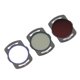 thumbnail image 2 of Kit de filtro ultravioleta CPL nd16 de drones de 3 paquetes, marco de aleación de aluminio, lente de filtro de drones de vidrio óptico acg, adecuado para la unidad de aire O3 del dron avata, 2 of 10
