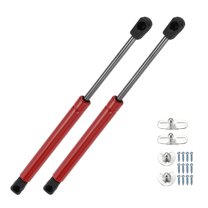 Unique Bargains 2 Set 90lb/400N 12inch/305mm Lift Supports Struts Red for Car Truck RV Boat