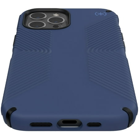 Speck - Presidio 2 Grip Hard Shell Case for iPhone 12/12 Pro - Coastal Blue/Black