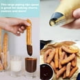 thumbnail image 5 of Hendiy 5 Piezas De Puntas Para Tuberías De Churro De Acero Inoxidable De 9 Pies, Punta Grande Para Tuberías, Puntas Para Hacer Churros, Puntas Para Glaseado, Puntas De Repostería Para Decoración De Pa, 5 of 5