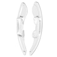 thumbnail image 4 of 2 piezas/juego de extensión de paleta de cambio de volante de aleación de aluminio plateado de repuesto para Mazda 3 6 CX-3 CX-5 CX-9 MX-5, 4 of 20
