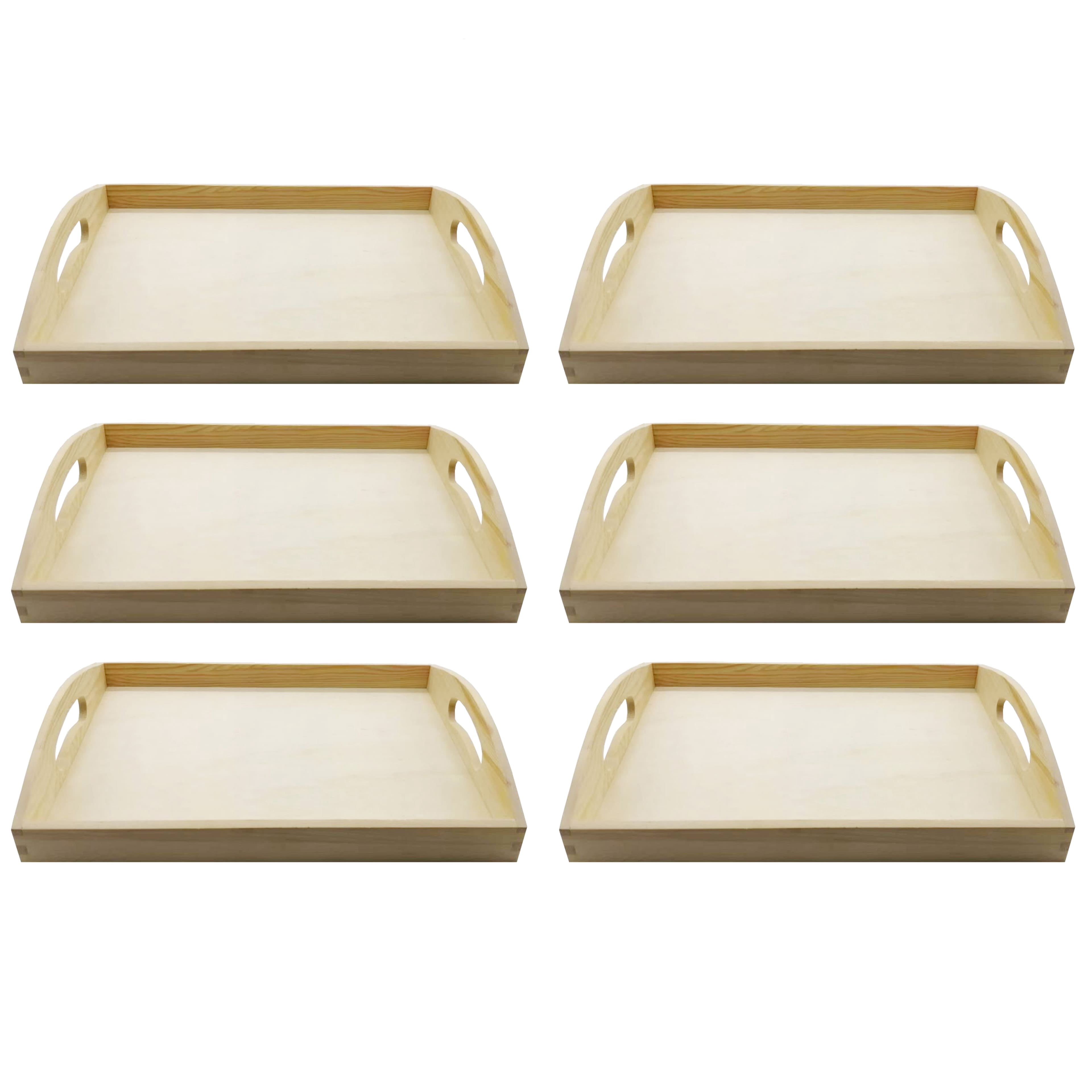 【おすすめ】Marche Box / Natural Wooden Tray Make Market® 6 Pack: 13