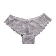thumbnail image 3 of yunLCZ Women's Cotton Underwear High Waist Women Thong Breathable Briefs Lace Hollow Cotton Panties, 3 of 4