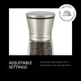 thumbnail image 3 of Cole & Mason Sunderland 5.5" Pepper Mill Set for Black Peppercorns - Aesthetic Pepper Mills - Kitchen & Home Essentials - Refillable Pepper Mill Grinder - Glass Spice Mills, 3 of 7