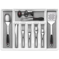 thumbnail image 2 of Expandable Cutlery Drawer Organizer, Flatware Drawer Tray for Silverware, Serving Utensils, Multi-Purpose Storage for Kitchen, Office, Bathroom Supplies, 2 of 6