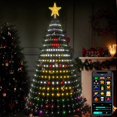 thumbnail image 3 of Tira de luces LED RGB para decoración de árbol de Navidad, tira de luces LED RGB con Control por Bluetooth, YBX-ZN, aplicación DIY, 3 of 4
