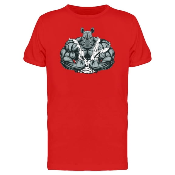 Grey Very Strong Rhino Tee Men's -Image by Shutterstock