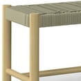thumbnail image 3 of Simpli Home Dahlia SOLID ACACIA WOOD 18 inch x 46 inch Contemporary Outdoor Indoor Bench in Natural Taupe, 3 of 12
