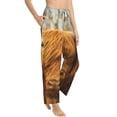 thumbnail image 2 of Fotbe Yak Women's Pajama Pants,Sleepwear Pants,Pj Bottoms Drawstring And Pockets-Small, 2 of 9