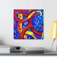thumbnail image 4 of Mournful Blue - Canvas, 4 of 10