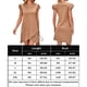 thumbnail image 2 of Vestimenta Casual Vestido casual de algodón Estilo elegante Vestido corto para mujer Traje diario (Caqui L) Cgtredaw para Mujer Caqui T XXL, 2 of 6