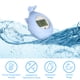 thumbnail image 2 of Termómetro para recién nacidos, termómetro para habitación y baño, lectura de agua rápida y precisa con alarma silenciosa, termómetro para bañera flotante desnudo, 2 of 5