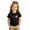 Black, variant on USA Soccer Jersey Kids USA Soccer Shirt for Girls Boys Short Sleeve Crew Neck Graphic Tee Shirts 3-4 Years