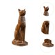thumbnail image 4 of Figura de gato egipcio, escultura de gato para estantería, mesa de centro y armarios. M, 4 of 7
