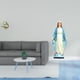 thumbnail image 2 of Escultura china,Minifigura china de latón para decoración de escritorio,Adorno de mesa en miniatura china de latón,Estatua católica,Estatua de la Virgen María Figura Colección Religiosa, 2 of 8